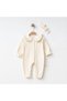 100% Cotton Daisy Collar Lace Baby Girl Romper & Bandana Set