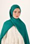 Cotton Polyester Liva Shawl Green Non-Slip Tok Duruşlu 90X200 - 5
