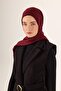 Cotton Polyester Liva Shawl Burgundy Breathable Textured 90X200 - 2