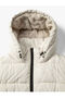 Puffer Jacket Quilted Hooded Zippered Stand Collar with Pockets - 8
