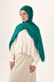 Cotton Polyester Liva Shawl Green Non-Slip Tok Duruşlu 90X200 - 2