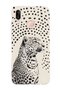Huawei P20 Lite Compatible Leopard Pattern Transparent Phone Case