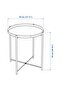 GLADOM Tray table, dark grey-green, 45 x 53 cm - 5