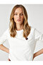 Women's White T-Shirt 2WPK10004EK - 2