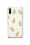 Huawei P30 Lite Compatible Banana Costume Cat Pattern Transparent Phone Case