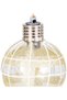 Christmas Ball, Lighted, Gold - Pack of 2, 8 cm - 2