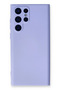Galaxy S22 Ultra Case Compatible Nano-In-Velvet Silicone - Lilac Zngzr