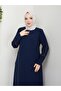 Casual Hajj and Umrah Extraforlu Piping and Stone Detailed Ferace - 3
