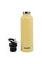 - Stainless Steel Water Bottle - Yellow - 750ml - 3