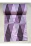 Melora 100% Cotton Purple Geometric Patterned Bed Sheet Cover Meterage Fabric Wide Width |   100-240 cm