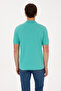 Men's Mint Regular Fit Polo Neck T-Shirt 50324903-Vr090 - 5