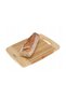 Bamboo chopping board, universal, solid, 33 x 23 x1.8 cm, - 2