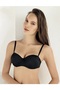 Women's Black Backless Transparent Strapless Bra New Season