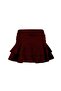 Isla Burgundy Skirt with Mini Woven Shorts - 4