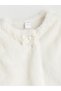 Crew Neck Faux Fur Girls' Vest (W5) - 2