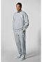 Street Varsity Elastic Cuff Pants Gray Men's Sweatpants - 221195-Em021 - 6