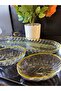 Gold Gilded Decorative 3-Piece Snack Bowl, Serving Bowl, Breakfast Bowl, Boat Plate, Snack Bowl - 5