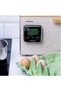 Kitchen timer, black, electric, magnetic holder,