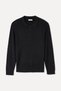 Men's Black Polo Neck Sweater - 4
