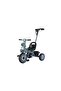 Dino Smart Plug & Play Tricycle with Free Wheel Pedal & Adjustable Push Handle - Blue