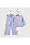 Süzene Embroidered 3-Strand Sha Fleece-Lined Iz Set