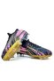 Comfortable Lace-Up Children's and Unisex Football Boots Black - 3