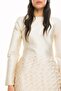Perforated-skirt dress - 2