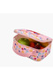 Butterfly Print Lunch Bag with Zip Closure - 6