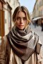 Lagranze City Mist Shawl Triangle Women's Scarf Shawl - 2