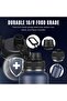 1L Blue Insulated Stainless Steel Water Bottle | Double Wall Thermos with 3 Leak-Proof Lids - 6