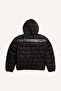 Boning-detail puffer jacket - 8
