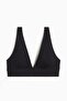 Padded soft microfibre bra - 6
