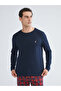 Özmarka New Season Crew Neck Men's Pajama Set - 2