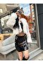 Black Pul Palet Skirt