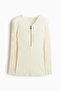 Zip-top ribbed top - 3