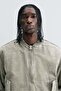 Loose Fit Washed bomber jacket - 2