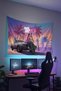 Gta Printed Wall Covering – Gamer-Themed, High-Quality Fabric, Tapestry Wall Carpet