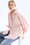 Oversized cotton poplin shirt
