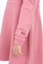 Girl's Printed Relax Fit Polo Neck Buttoned Long Sleeve Dress - - 6