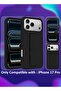 For iPhone 17 Pro Case Cover Finger Grip Holder Phone Car Magnetic Multi-function Shockproof - 6