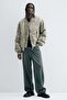 Loose Fit Washed bomber jacket - 3