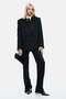 Double-breasted wool-blend blazer