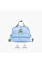 Cat Print Double Layer Lunch Bag with Zip Closure - 4