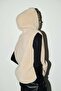 Hooded pile gilet - 6