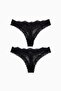 2-pack lace thong briefs - 3