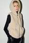 Hooded pile gilet - 2