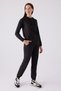 Women's Hooded Long Sleeve Winter Super Soft Fabric Tight Leggings Top and Bottom Set