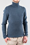 Men's Slim Fit Crew Neck Cotton Knitwear Sweatshirt - 3