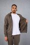 قماش من ثلاث خيوط مبطن بالقطيفة من الداخل Ov قصة فضفاضة ermuarlı Ka بغطاء رأس weatshirt - كاباري - 4