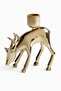 Reindeer-shaped candle holder